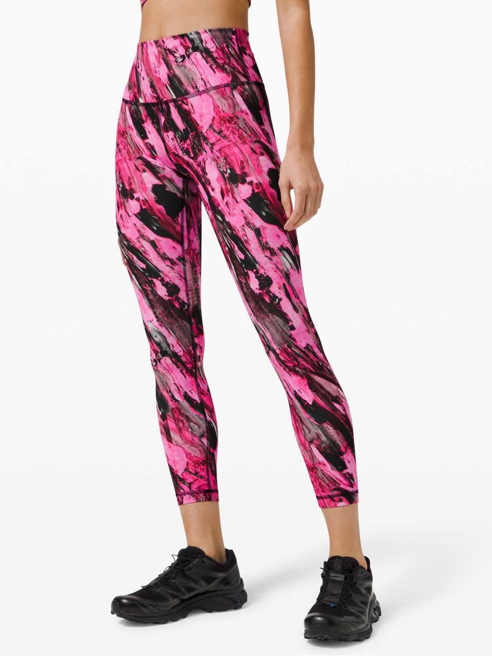Lululemon Wunder Train High-Rise Tight 25" Incentive Refresh Multi, Size 8